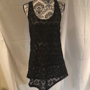 Island Beach swim suit coverup NWT